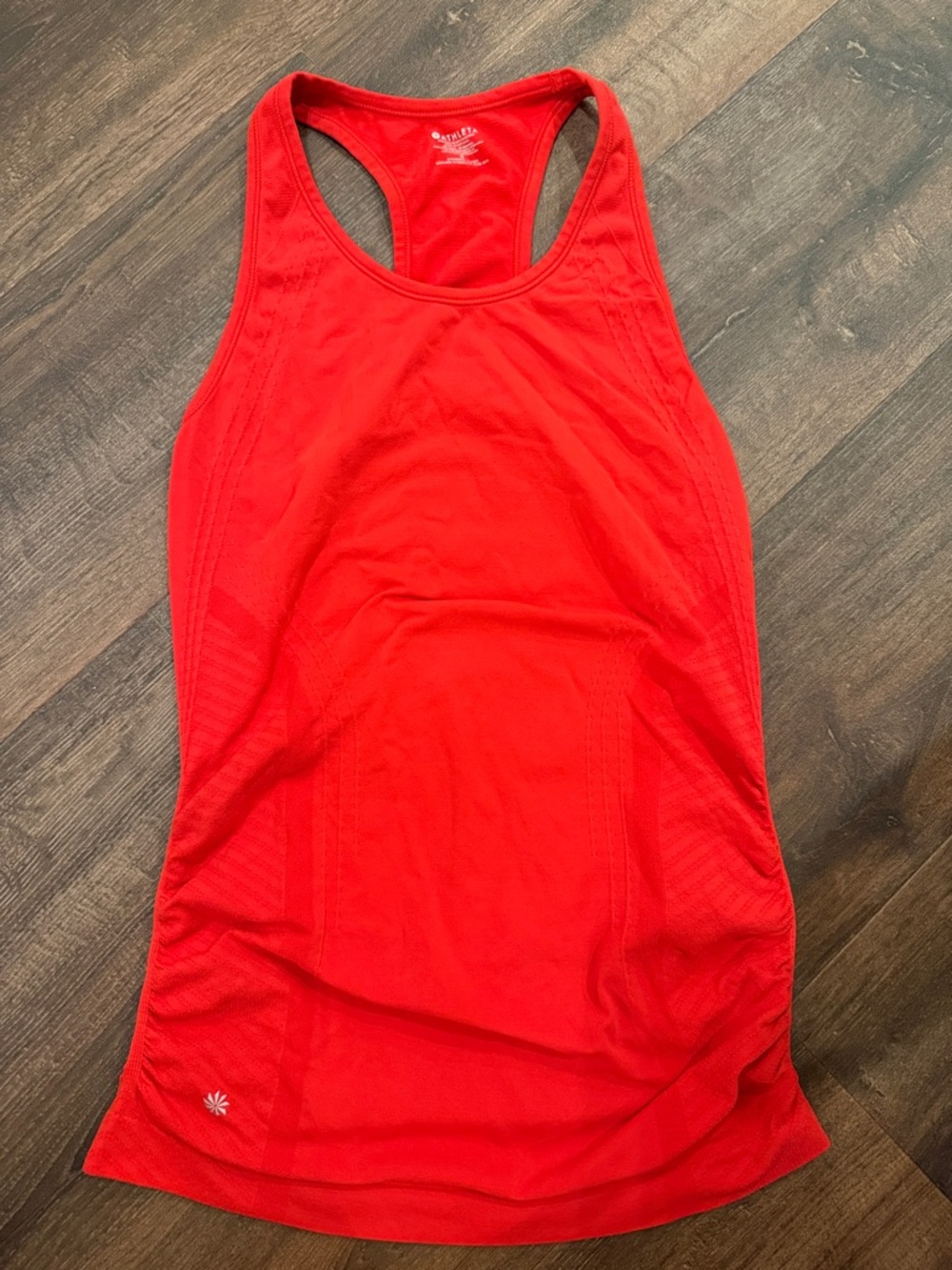 Athleta Bright Red Racerback Performance Tank